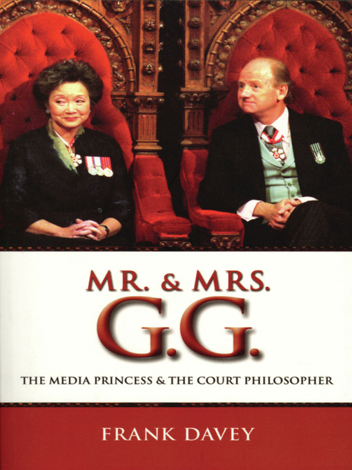 Title details for Mr. and Mrs. G. G. by Frank Davey - Available